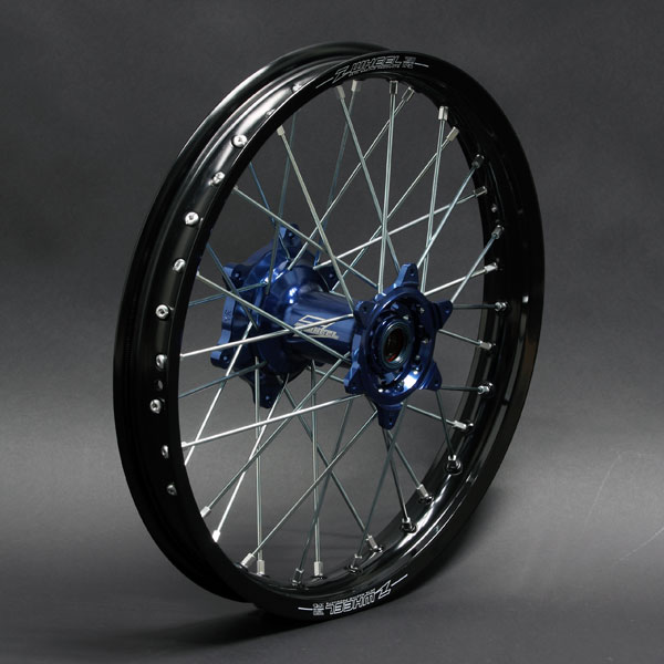 Z-Wheel ｽﾞｨｰｳｨｰﾙ W21-57111 AR1ﾎｲｰﾙｷｯﾄ ﾘﾔ 19ｲﾝﾁ ｽﾃﾝﾚｽｽﾎﾟｰｸ ﾌﾞﾙｰﾊﾌﾞ/ﾌﾞﾗｯｸﾘﾑ/ｼﾙﾊﾞｰﾆｯﾌﾟﾙ YZ125/YZ250F ﾀﾞｰﾄﾌﾘｰｸ｜バイクマン　店