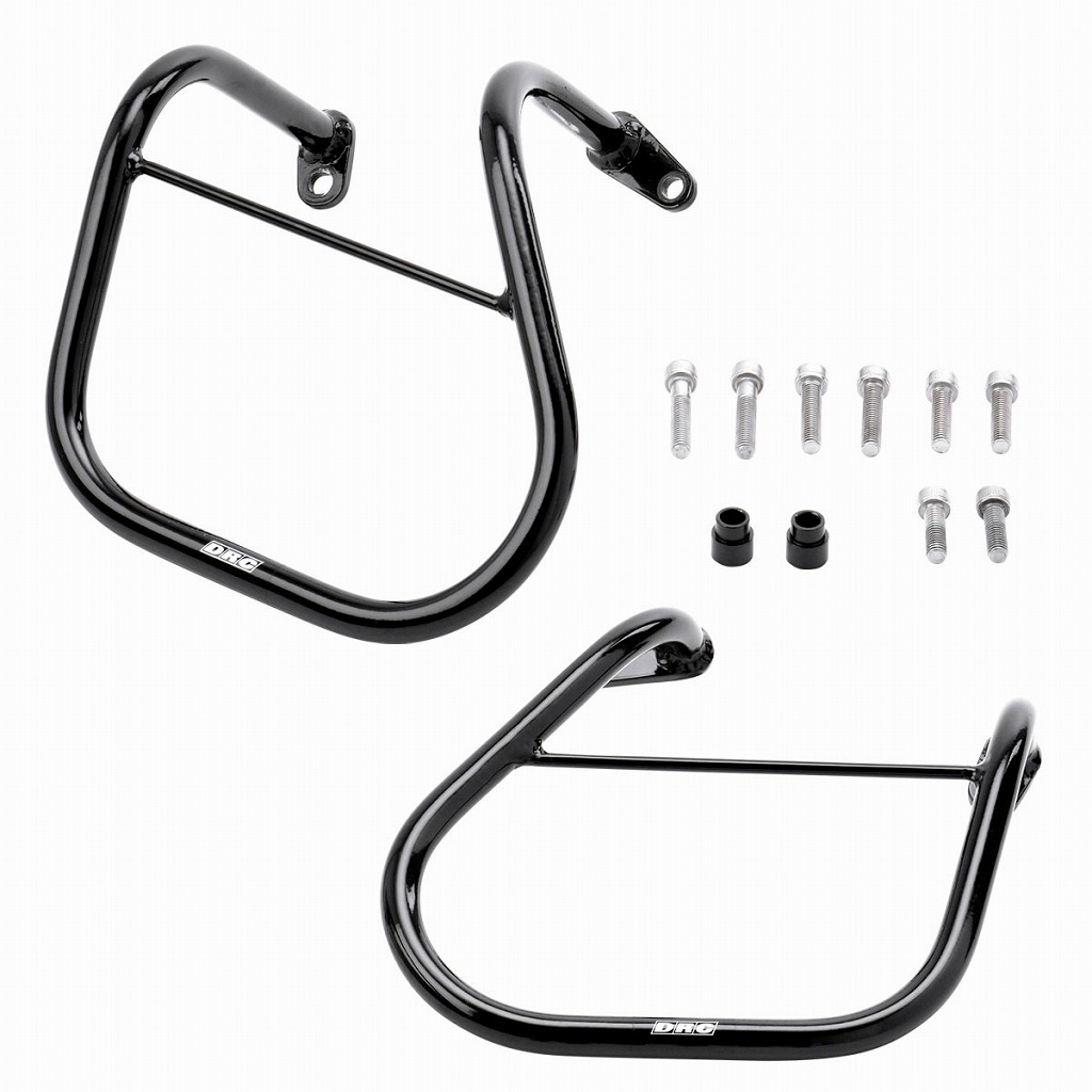 ダートフリーク D60-01-121 DRC サイドバッグサポート ブラック 黒 φ16 KLX230 ステー バッグ取付 鞄 荷物 ツーリング オフロード