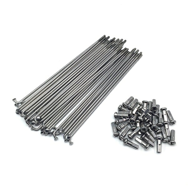 DACHI ダチ DC420-2155 スポーク/ニップルセット ステンレススポーク/ステンレスニップル フロント 1ホイール分入 CL250 CL350 DIRTFREAK ダートフリーク