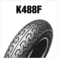楽天市場】ダンロップタイヤ（DUNLOP）K488F（フロント）4.00-12 4PR