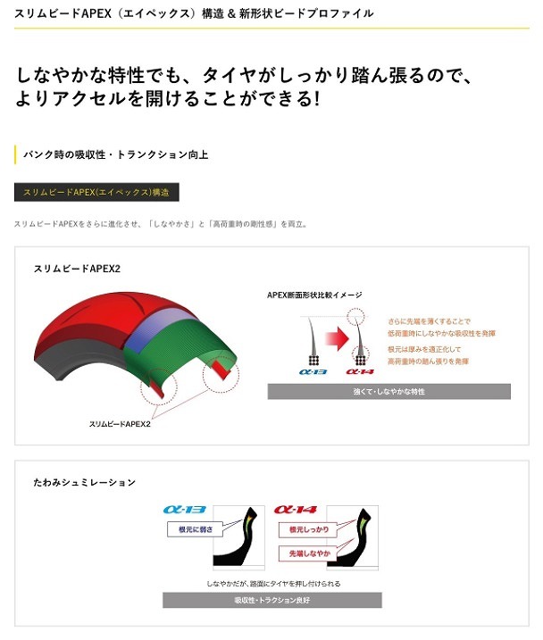 新作在庫 α-13SP 200/55ZR17M/C (78W)? TL R 超激安新品