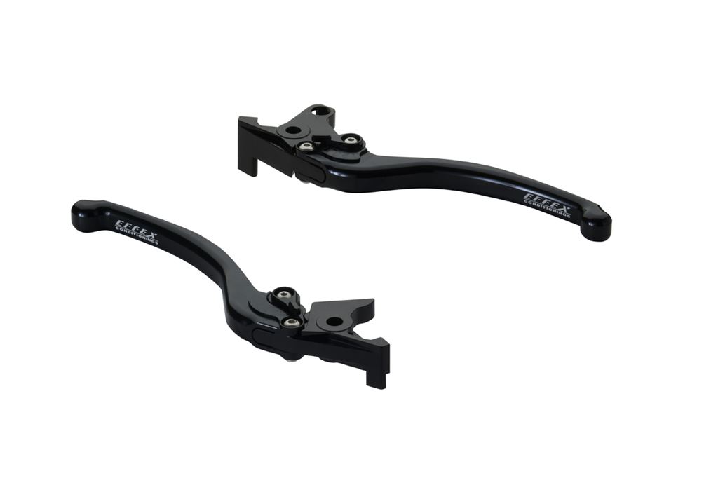 エフェックス EAL038K スムースフィットレバー ブラック MT-09 トレーサー9/GT ブレーキレバー クラッチレバー EFFEX