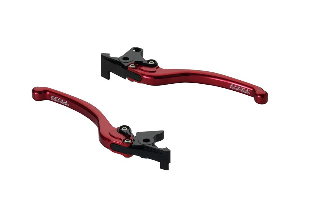 エフェックス EAL011R スムースフィットレバー レッド MT-07 MT-09 テネレ700 ブレーキレバー クラッチレバー EFFEX