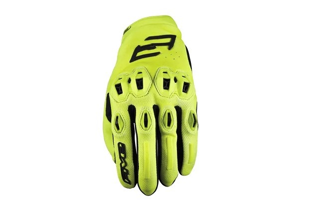 FIVE STUNT EVO 2 オールシーズングローブ フロー イエロー Mサイズ バイク 手袋 スマホ対応｜バイクマン　店 9,496円