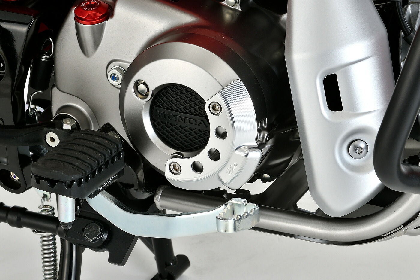 Gクラフト 32616 ビレットクラッチカバー シルバーアルマイト CT125 ハンターカブ 保護|バイクマン 店