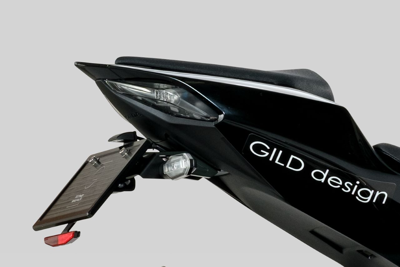 Gクラフト 71550 ビレットライセンスホルダー ガンメタアルマイト CBR1000R-RR ギルドデザイン|バイクマン 店