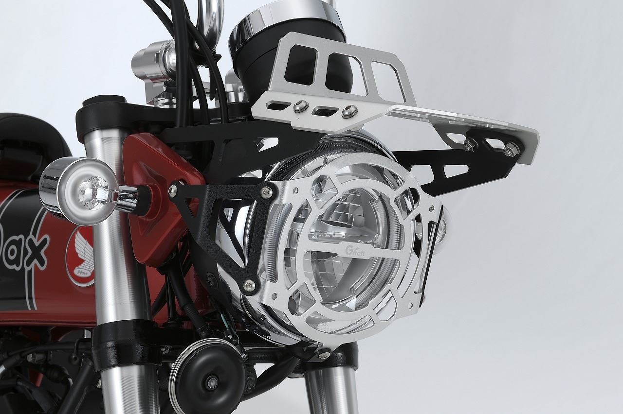 Gクラフト 32802 ヘッドライトガード ダックス125(JB04) モンキー125(JB02/JB03) バイク|バイクマン 店