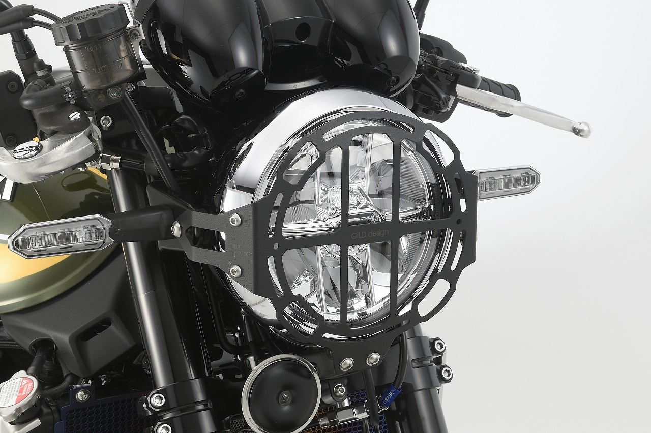Gクラフト 71424 GILD DESIGN (ギルドデザイン) ヘッドライトガード Z900RS バイク