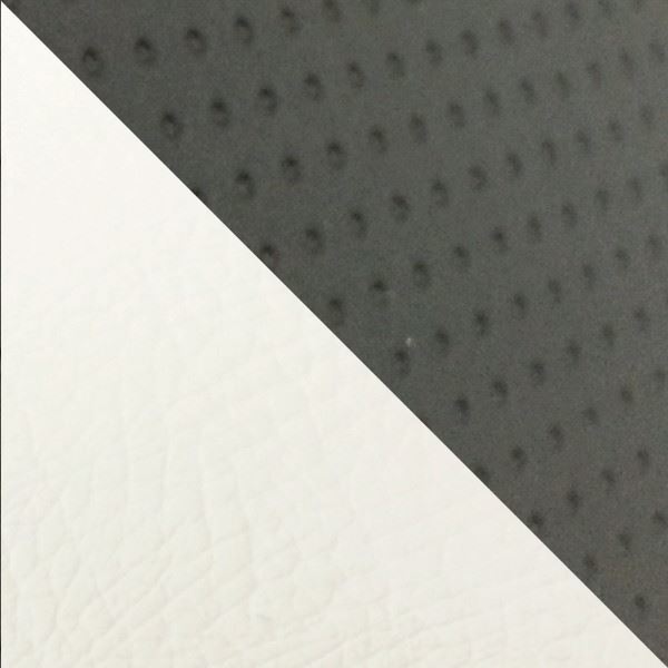 グロンドマン GH53HC82S0 国産シートカバー 張替タイプ エンボス黒・白(ツートン)/透明ステッチ ジョルノ/ジョルカブ バイク/二輪車用