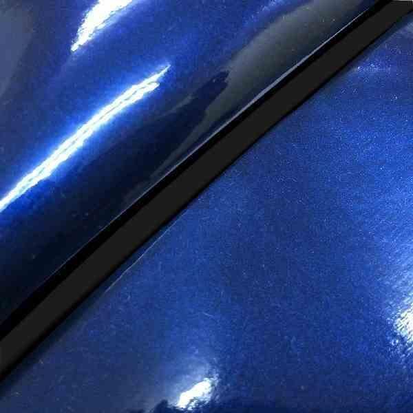 グロンドマン GH17KC570P10 国産シートカバー エナメルブルー/黒パイピング 張替タイプ バリオス(ZR250) バイク/二輪車用