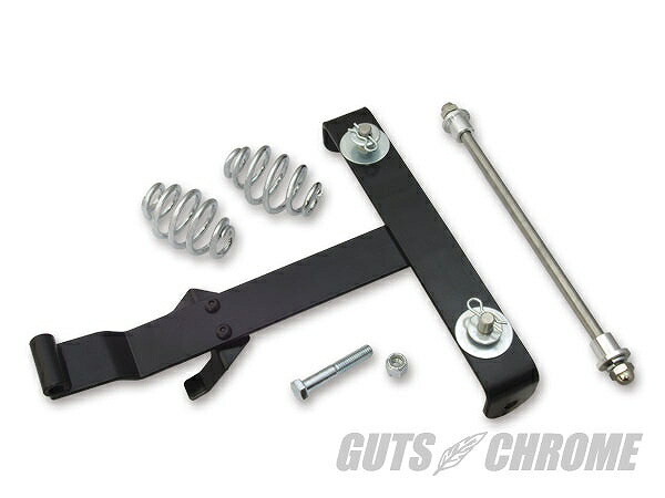 Drag Specialties ドラッグスペシャリティーズ 0820-0042 ソロシートマウントキット 66-84FX/FL ガッツ クローム 0820-0042