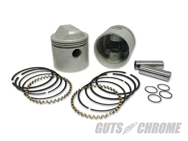 V-TWIN 11-0208 V-TWIN ピストンキット STD XL1000cc用 ガッツ クローム 11-0208