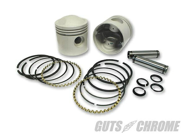 V-TWIN 11-0428 V-TWIN ピストンキット 0.04 EL1000cc用 ガッツ クローム 11-0428｜バイクマン　店