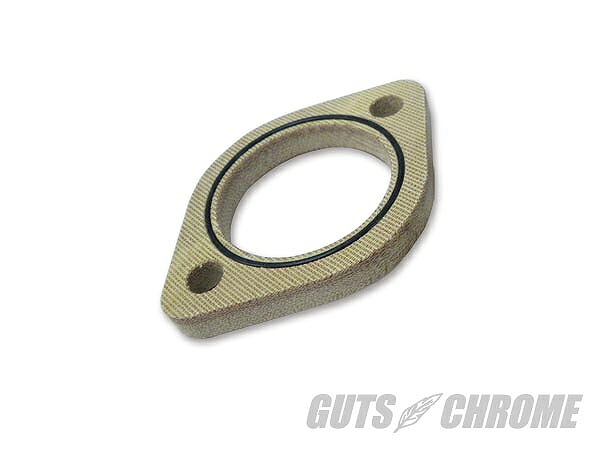 S&S Cycle 16-0497 S&S 3/8インチ インシュレーターブロック ガッツ クローム 16-0497