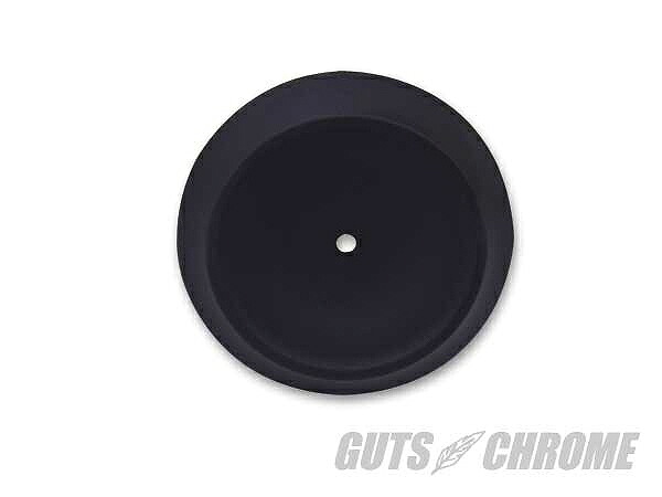 S&S Cycle 170-0123 S&S ボバーディッシュ エアクリーナーカバー ブラック ガッツ クローム 170-0123