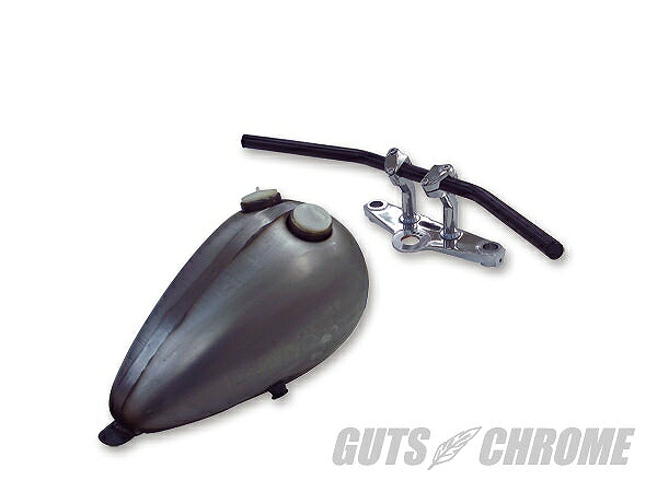 GUTS CHROME ガッツ クローム 2051-0000S ブラック ドラッグバーヘコミ無し ショートタイプ ガッツ クローム 2051-0000s