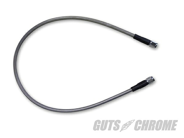 GUTS CHROME ガッツ クローム 2702-1007 ブレーキホース クロームフィッティング 28インチ ガッツ クローム 2702-1007