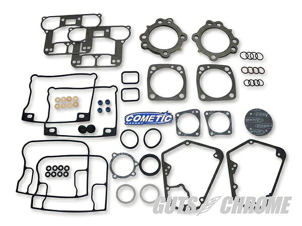 COMETIC GASKET コメティック 3400-9635 コメティック TOP END GSKET キット 1992-99 ガッツ クローム 3400-9635｜バイクマン　店