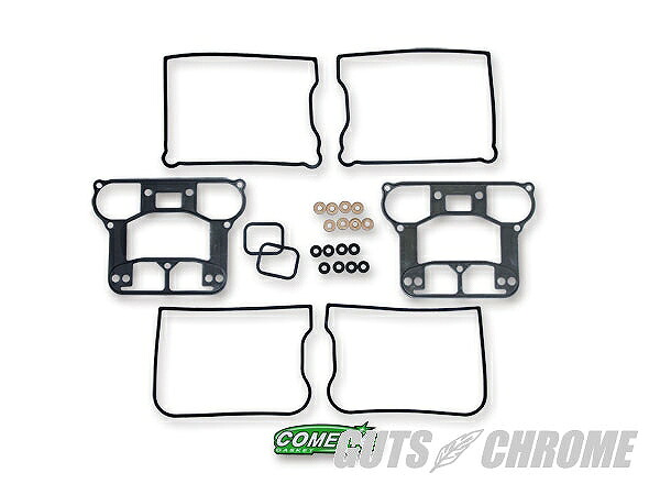 COMETIC GASKET コメティック 3400-9753 メタルロッカーボックスガスケットキット EVO84-91年 ガッツ クローム 3400-9753｜バイクマン　店