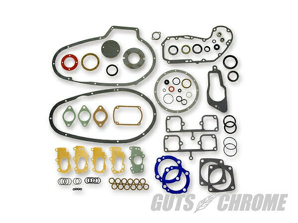 James Gaskets ジェームズ ガスケット JGI-17026-71 エンジンコンプリートガスケットキット 57-71年 XL用 ガッツ クローム jgi-17026-71