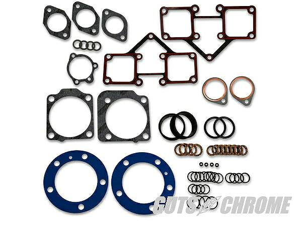 James Gaskets ジェームズ ガスケット JGI-17034-66 トップエンドガスケットキット 66-84ショベル ガッツ クローム jgi-17034-66