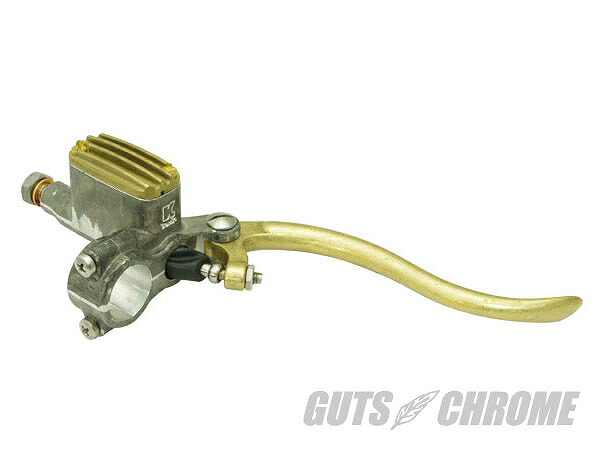 KUSTOM TECH K-Tech KUS-20-500 デラックスマスター 12mm ブラス/アルミRaw ガッツ クローム kus-20-500｜バイクマン　店
