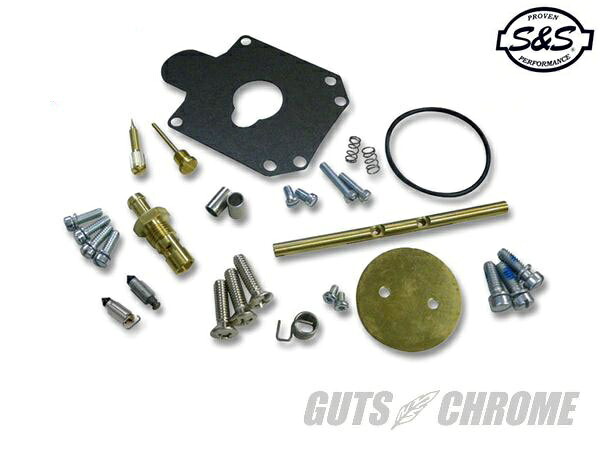 S&S エスアンドエス 11-2914 Bキャブ用マスターリビルドキット 補修部品 ガッツクローム｜バイクマン　店