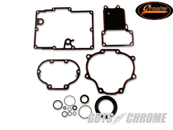 JAMES GASKETS ジェームズガスケット JGI-33031-06 トランスミッションガスケットキット 06up ソフテイル/ダイナ 6速 補修部品 ガッツクローム