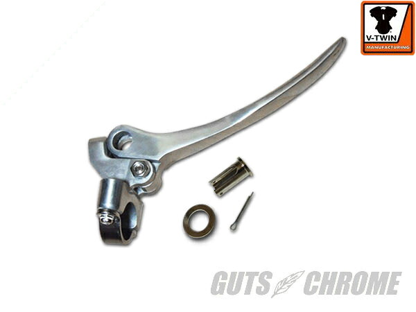 ガッツクローム 26-0953 V-TWIN シャープエンド レプリカレバー アッシー ポリッシュ S/H FL|バイクマン 店