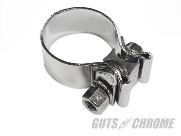 V-TWIN 31-1007 1-7/8マフラークランプ クローム 純正タイプ 1個入