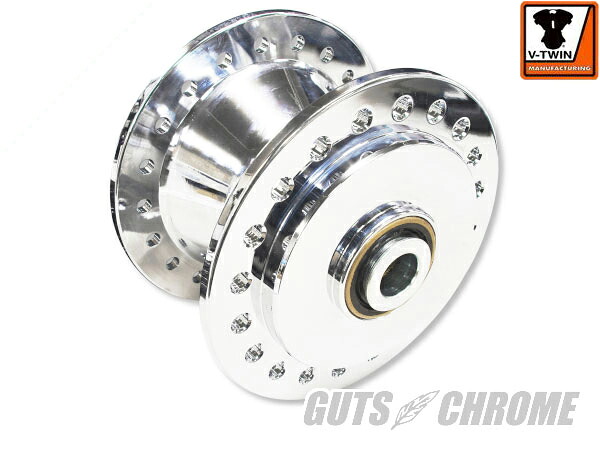 ガッツクローム 45-0298 V-TWIN フロント ナローアルミハブ シングルディスク XL FXD FXR