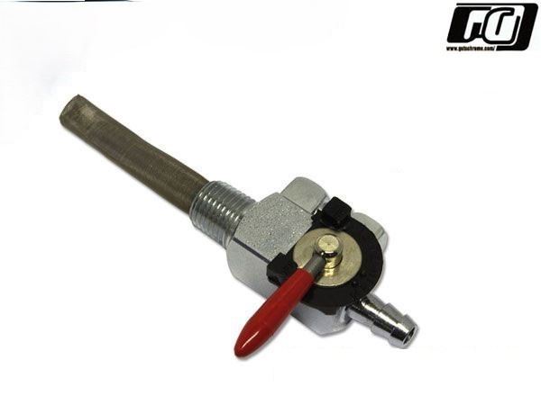ガッツクローム 8600-9075 ガソリンコック リザーブ付き 下だし 1/4 バイク 燃料