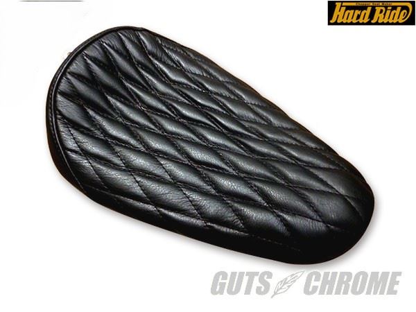 HARD RIDE HR-010 ハードライド 本革 立体 ダイヤ ソロシート スポーツスター バイク|バイクマン 店