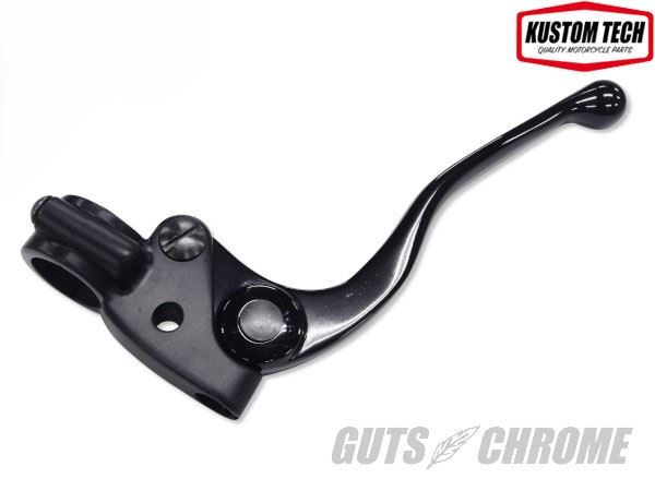 KUSTOM TECH KUS-20-211 クラッチレバー グリメカマスター用 ブラック バイク｜バイクマン　店