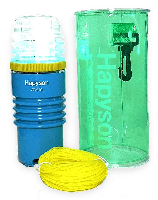 Hapyson ハピソン YF-510 乾電池式LED 水中集魚灯ミニ 62mm×164mm 防水10ｍ 釣り ライト 灯り 小型 軽量 アジング エギング 5,878円