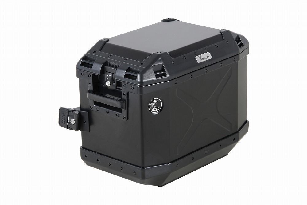ヘプコ&ベッカー 610216-00-01 サイドケース XPLORER/エクスプローラー ブラック 40L 右側 サイドバッグ 鞄 カバン HEPCO&BECKER｜バイクマン　店