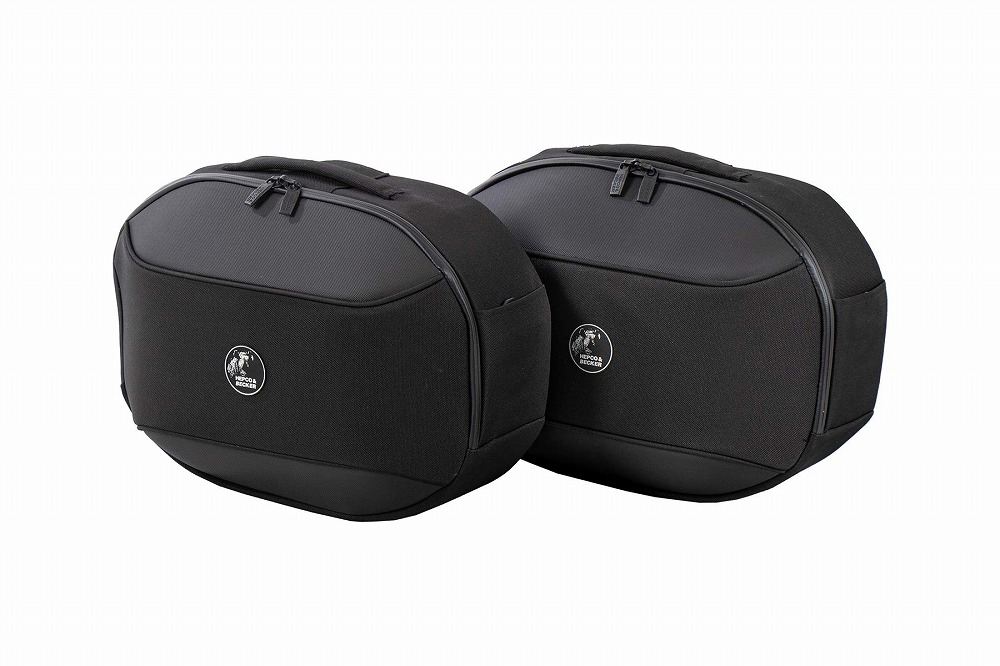 ヘプコ&ベッカー 640602-00-01 サイドバッグ C-Bowサイドキャリア用 STREET/ストリート ブラック 16L 左右セット サイドケース 鞄 カバン HEPCO&BECKER