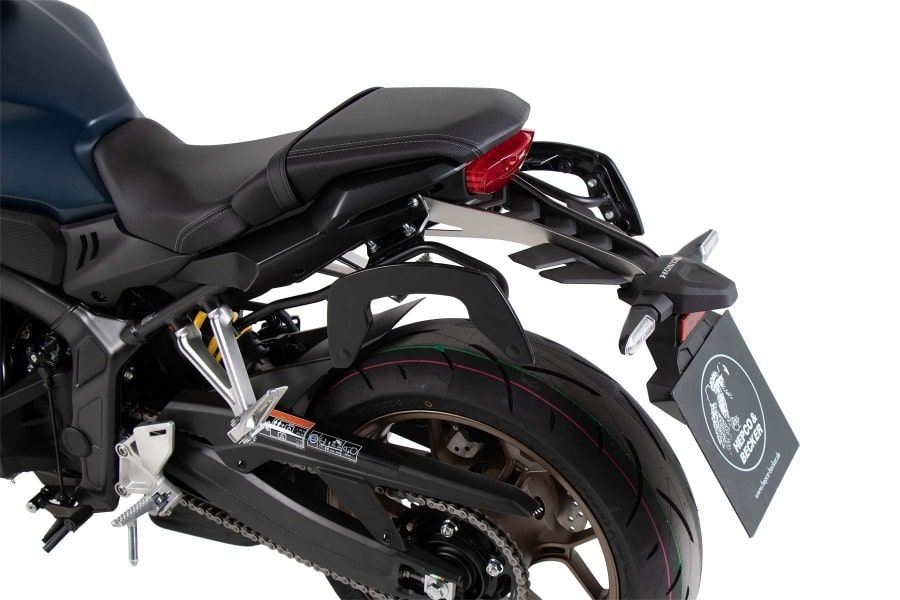 ヘプコ&ベッカー 6309529-00-01 C-Bowサイドキャリア ブラック CB650R CBR650R バッグ ケース ホルダー ステー 取付パーツ HEPCO&BECKER|バイクマン 店