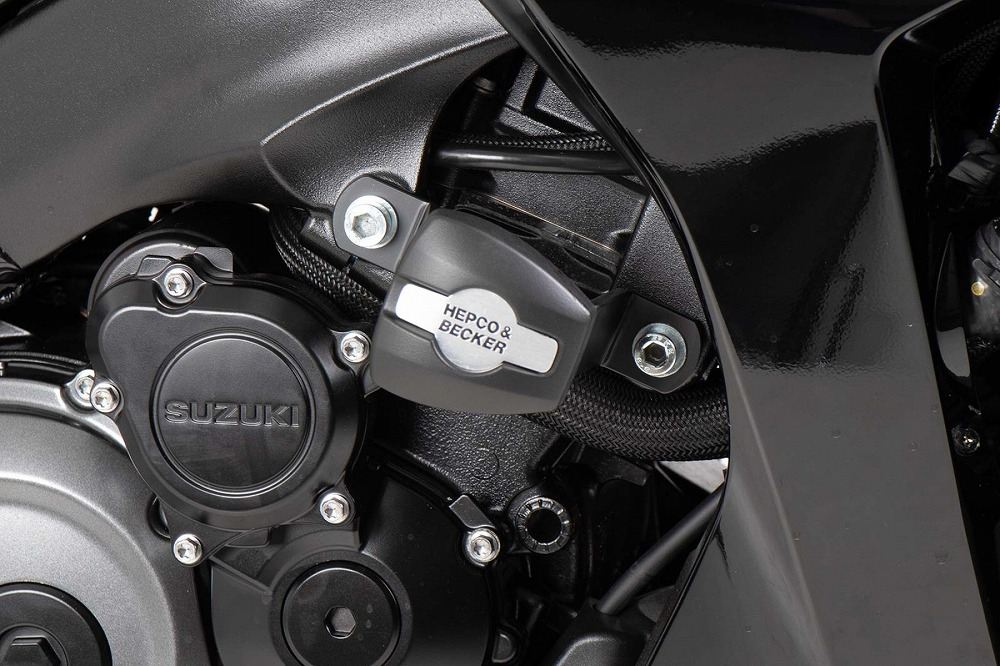 ヘプコ&ベッカー 5073547-00-01 クラッシュパッド ブラック GSX-S1000GT/GX ガード 保護 外装 パーツ HEPCO&BECKER 22,166円