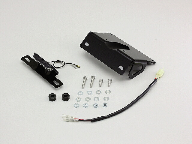 ハリケーン HA6618 フェンダーレスキット ブラック LEDライセンスランプ付 ノーマルウインカー使用 Z1000('07-'09).Z750('07-'10) ハリケーン ha6618|バイクマン 店