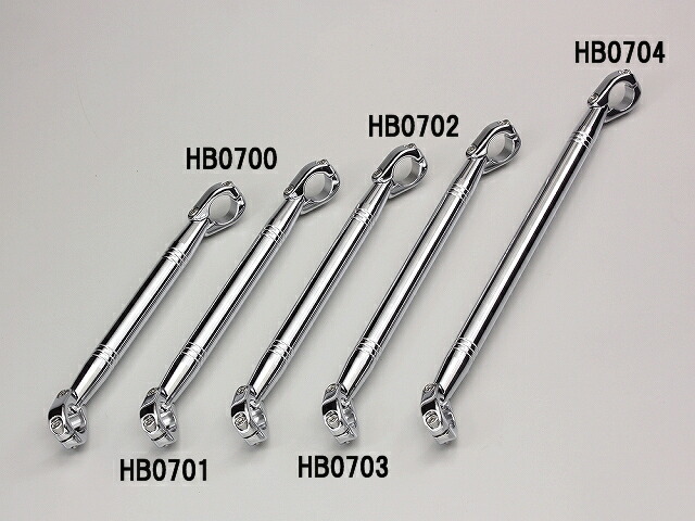 楽天市場】ハリケーン HB0678BU ハンドルブレース XSサイズ ブルーシルバー φ7/8インチハンドル用 ハリケーン hb0678bu :  バイクマン 楽天市場店