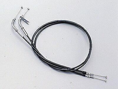 ハリケーン HB6831 スロットルケーブル W ブラック エリミネーター250V 300mmロング ハリケーン hb6831