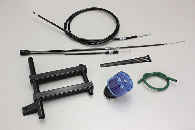 ハリケーン HF1031 ロングホイールベースキット ブラック ライブDio/ZX/SR/J/S 120mmロング ハリケーン hf1031｜バイクマン　店 12,599円