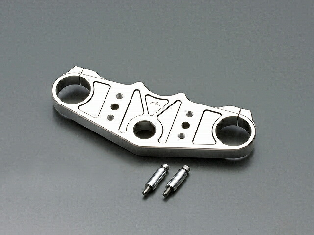ハリケーン HT0634-10 ジュラルミン トップブリッジ ポリッシュアルマイト バーハンドル用 ZZR1200(-'03 C1.C2) ハリケーン ht0634-10