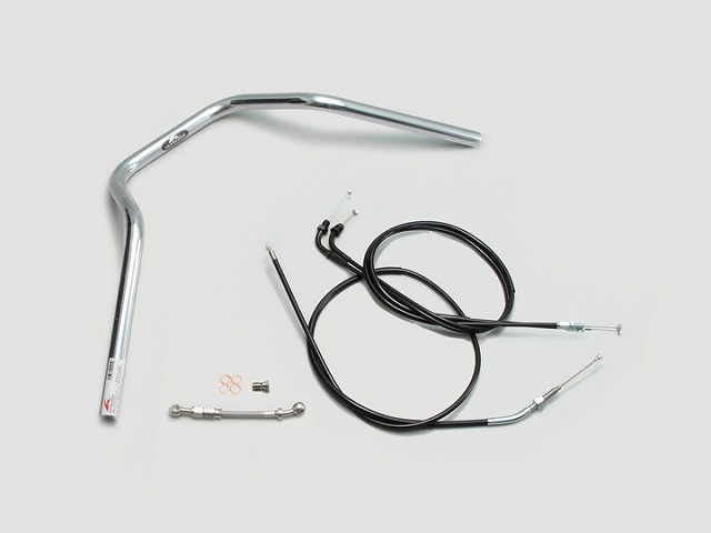 ﾊﾘｹｰﾝ H026-048C ﾅﾛｰ4型 ﾊﾝﾄﾞﾙｷｯﾄ ﾊﾝﾄﾞﾙｾｯﾄ ｸﾛｰﾑﾒｯｷ CB400SB(14-16 ABS車)