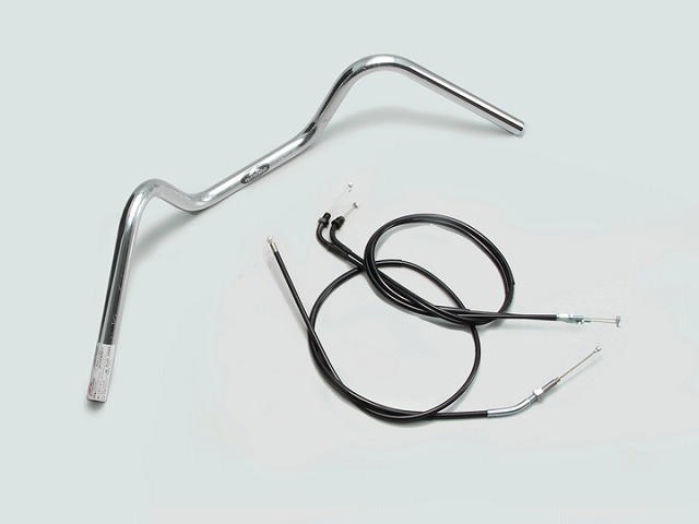 ﾊﾘｹｰﾝ H027-040C 140ﾌｫﾜｰﾄﾞｱｯﾌﾟ ﾊﾝﾄﾞﾙｷｯﾄ ﾊﾝﾄﾞﾙｾｯﾄ ｸﾛｰﾑﾒｯｷ CB400SF VTEC Revo(14-16 ABS車)