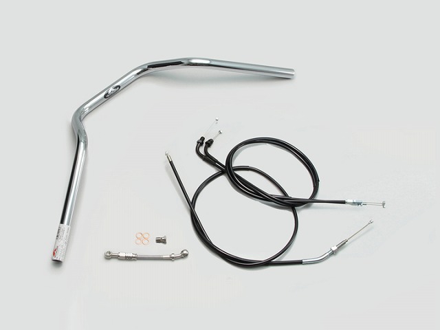 ﾊﾘｹｰﾝ H027-067C POLICE 3型 ﾊﾝﾄﾞﾙｷｯﾄ ﾊﾝﾄﾞﾙｾｯﾄ ｸﾛｰﾑﾒｯｷ CB400SF VTEC Revo(14-16 ABS車)