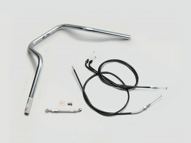 ﾊﾘｹｰﾝ H027-069C POLICE 5型 ﾊﾝﾄﾞﾙｷｯﾄ ﾊﾝﾄﾞﾙｾｯﾄ ｸﾛｰﾑﾒｯｷ CB400SF VTEC Revo(14-16 ABS車)｜バイクマン　店