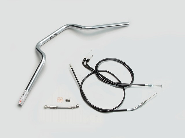 ﾊﾘｹｰﾝ H027-074C CB1300P-ﾀｲﾌﾟ ﾊﾝﾄﾞﾙｷｯﾄ ﾊﾝﾄﾞﾙｾｯﾄ ｸﾛｰﾑﾒｯｷ CB400SF VTEC Revo(14-16 ABS車)