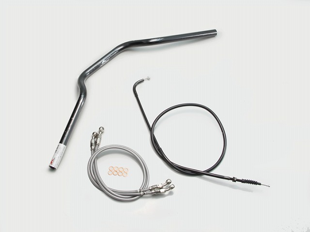 ハリケーン H308-009B ヨーロピアン1型 ハンドルキット ハンドルセット ブラック XJR400R(98-00)